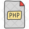 php development icon svg