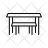icon for picnic of table