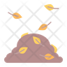pile leaves emoji