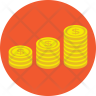 icons for pile of coins