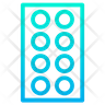 tablet strip icon png