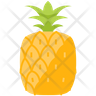 pineapple tart icon svg