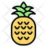 free pineapple fruit icons