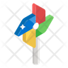 paper propeller icon png