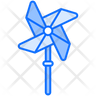 icons for spinning pinwheel