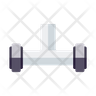 steel pipes icon svg