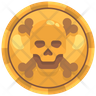 pirate gold coins icons free