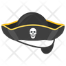 piracy hat icon