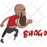 pirate say bhago emoji