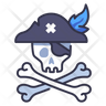pirate skull icon