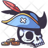 pirate skull logo