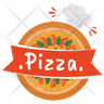 free pizzeria cuisine icons