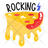 cheese pizza icon svg