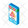icons of pizza app