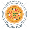 pizza badge icons free