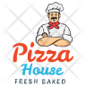 pizza house icon svg