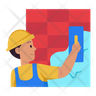 icon for plastering