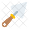 icon for gauging trowel
