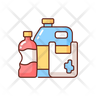 plastic waste icons free