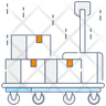 platform trolley icon svg