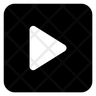 play button square symbol