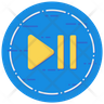 rewind play button logo