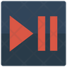 icon for play pause button