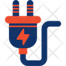 icon for plug charger
