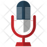 podcast microphone symbol