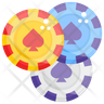 poker chips icon