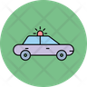 police jeep emoji