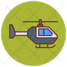free police helicopter icons