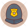icon for police helmet