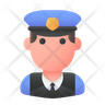 police mobile icon svg