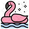 pool float logo