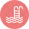 icon for pool stairs
