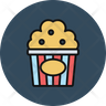 popcorn and drink symbol
