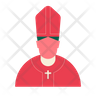 pope hat icons