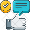 icons for positive feedback