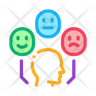 icon for positive neutral