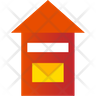 icon post office box