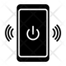 phone switch off icon svg