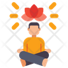mindfulness practice icon svg
