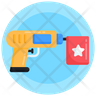 funny gun emoji