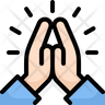 icons of pray message