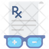 prescription glasses icon