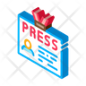press card icon