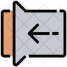gesture back emoji
