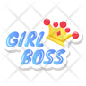 princess crown icon svg