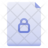 icon for private document